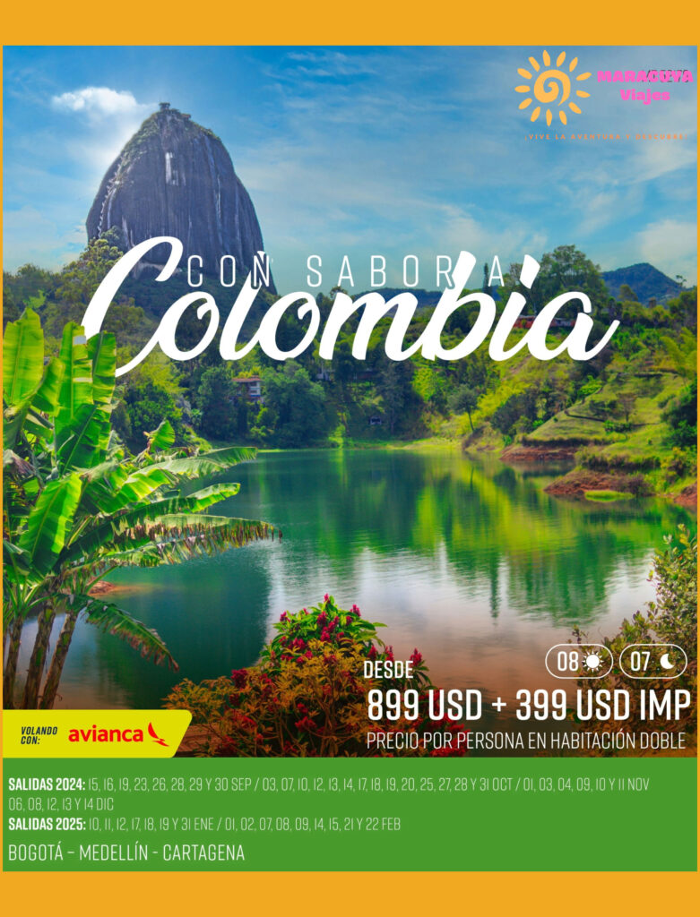 con sabor a colombia